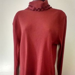 J crew turtle neck blouse size XXL